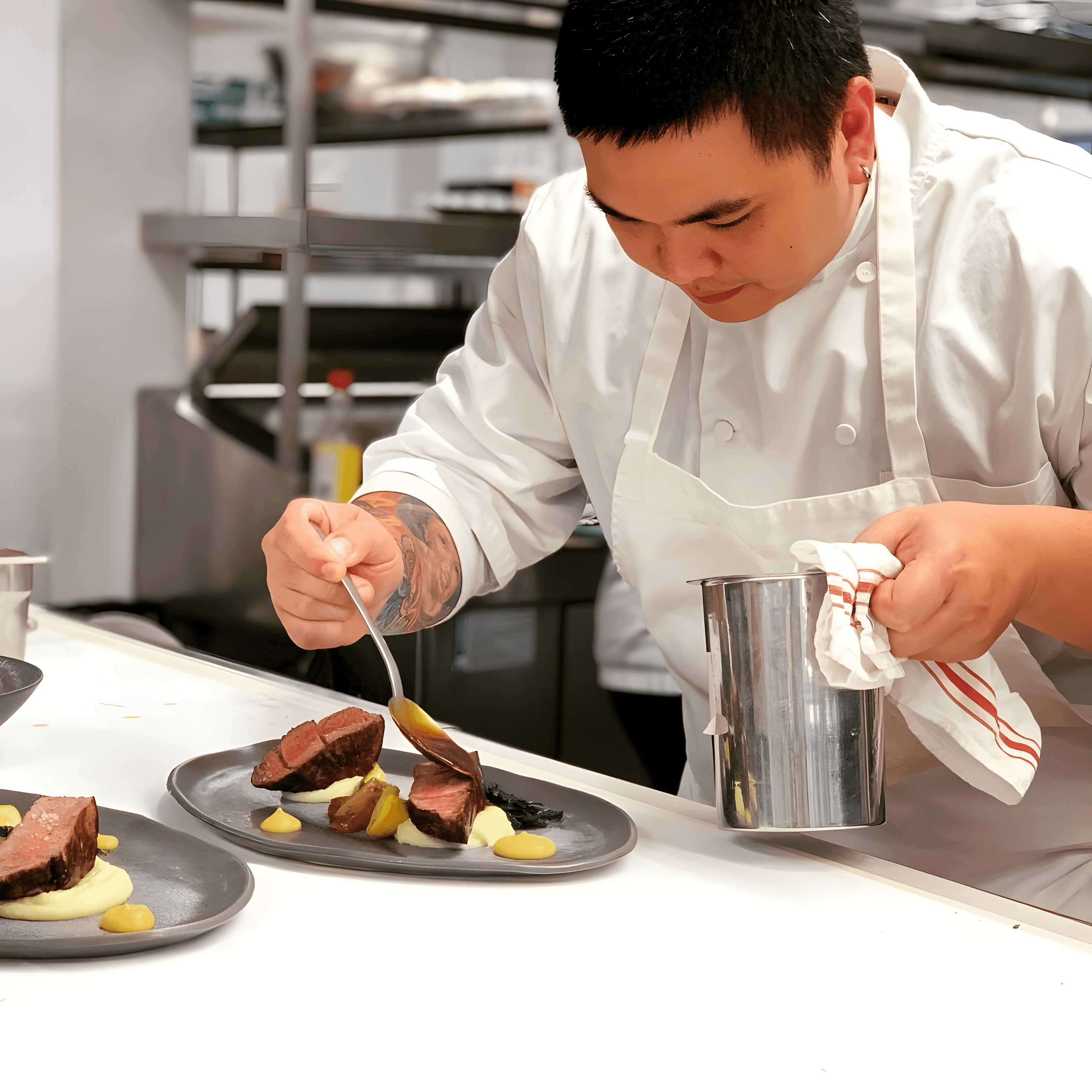 outside of an apartment