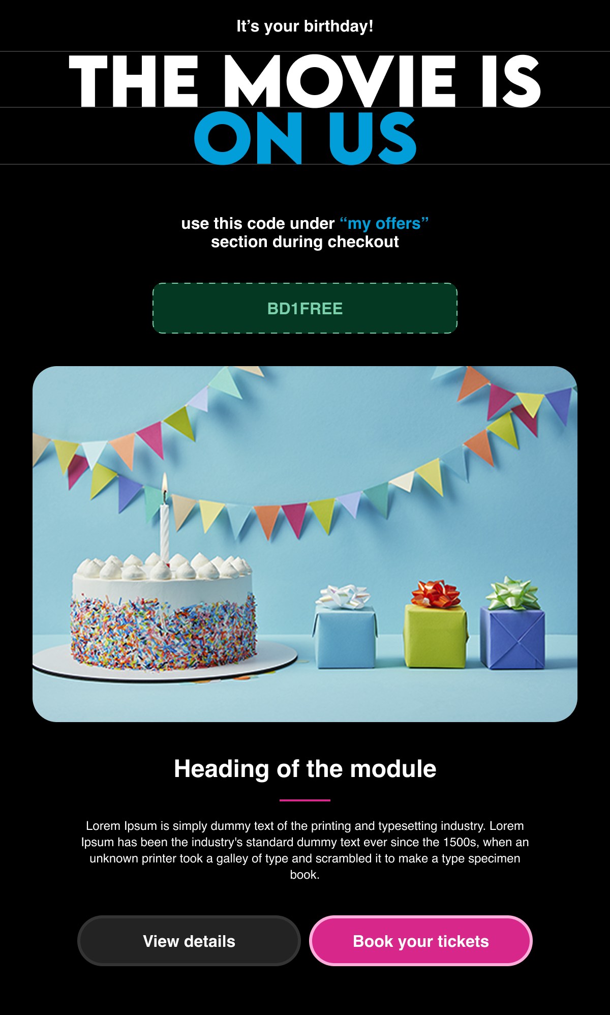 Birthday module