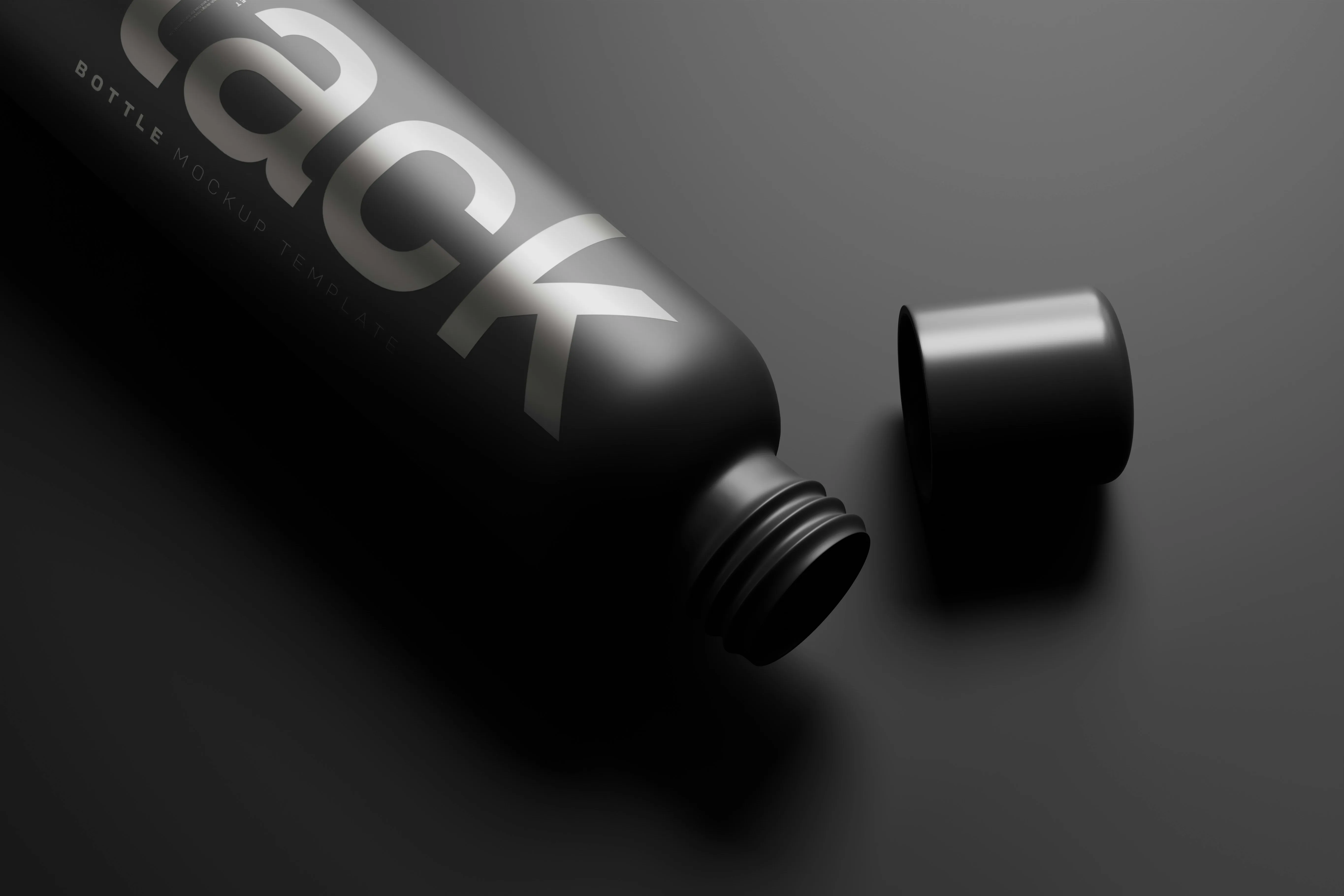 a black and white photo of a krupp bottle