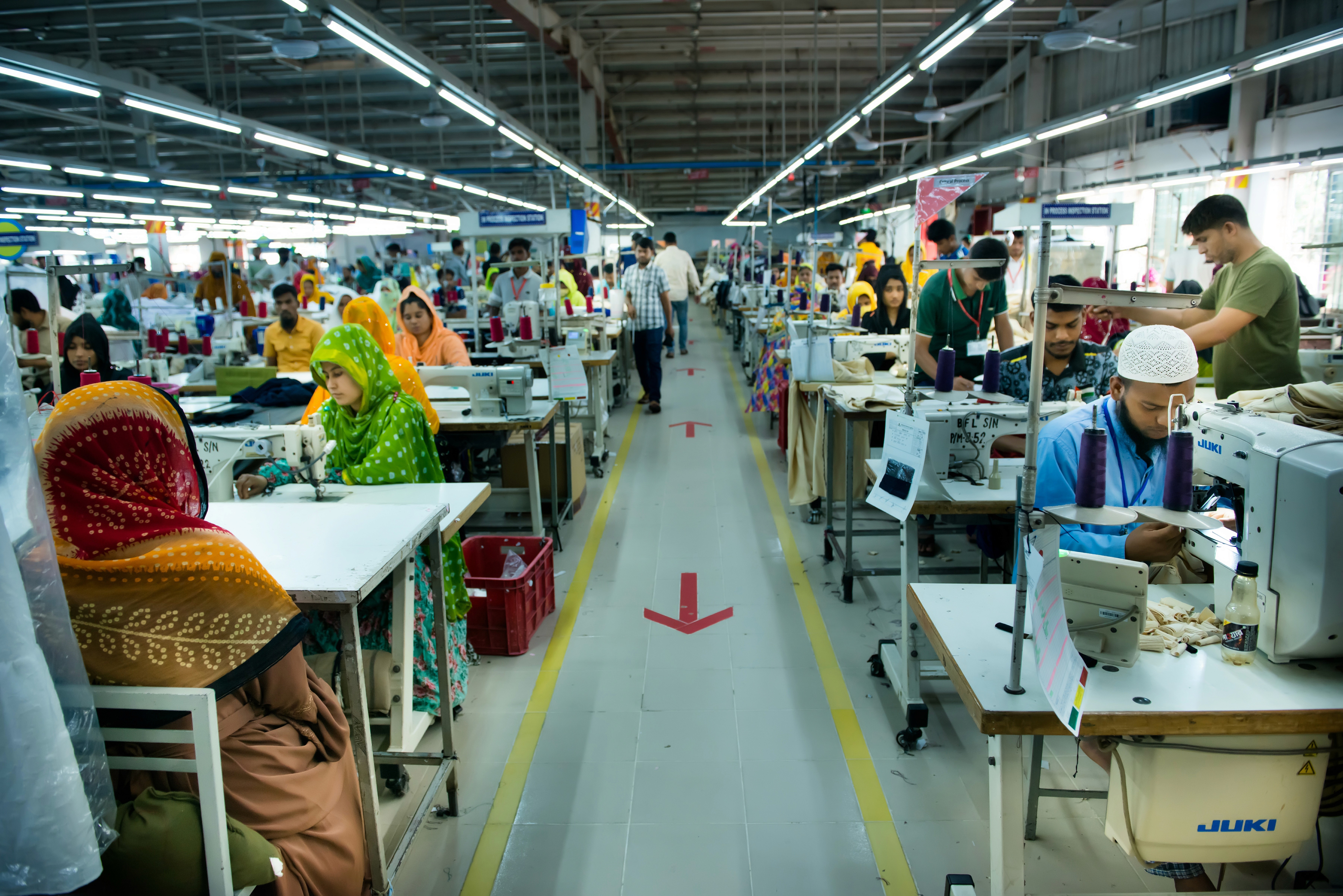 Group of men surfing