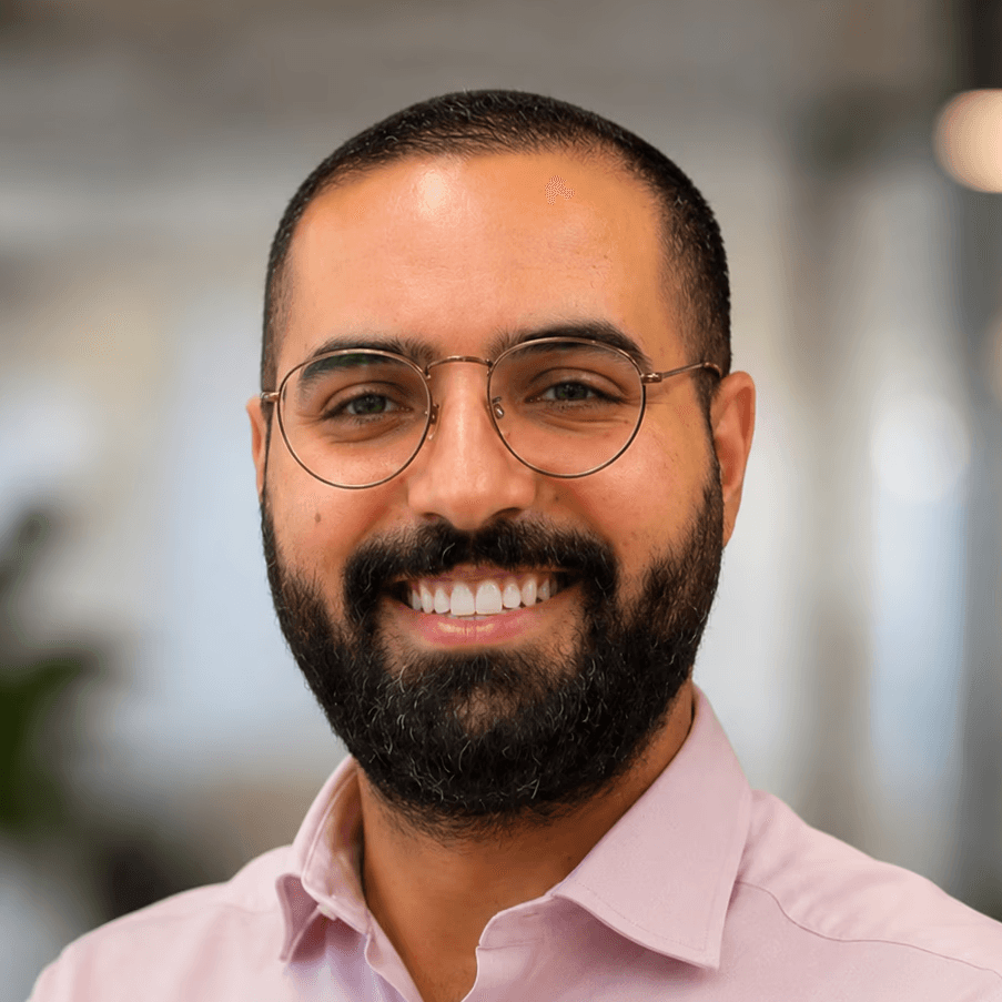 Majd Trad, CEO of Royal Vista, featured in an Edge Global branding and website testimonial
