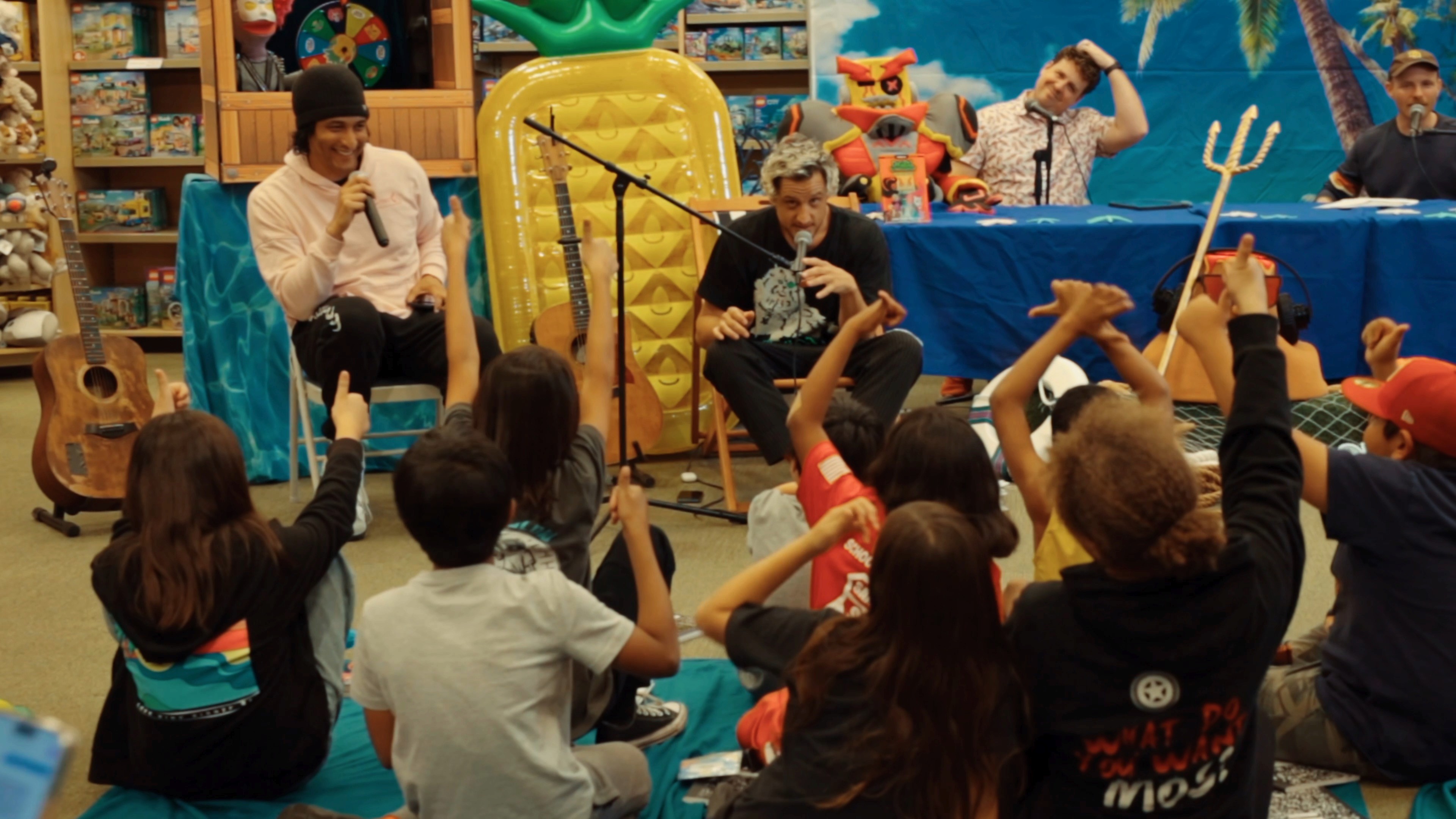 Dizzy Doom Kids session at the Boys & Girls Club of Hawaii