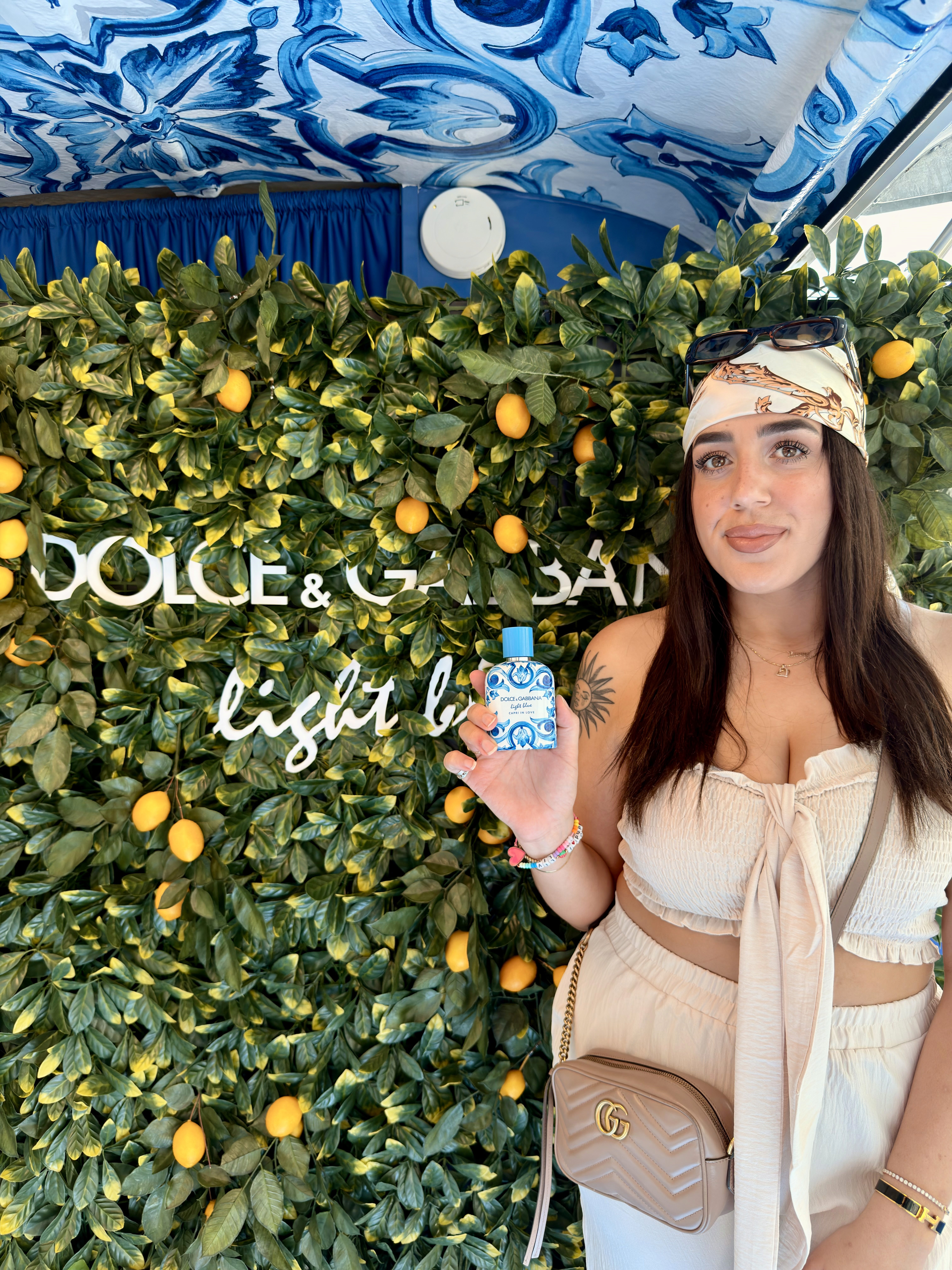 Portrait of portfolio creator – back view