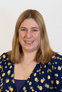 Head and shoulders of Andrea Dell