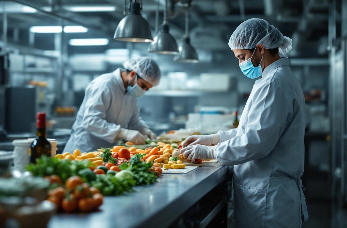 Professional image illustrating Navigating Food Safety Regulations Under Pressure