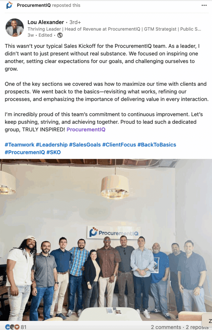 Marketing Spotlight: ProcurementIQ | Milk and Cookies Studio