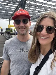 man in black hoodie standing