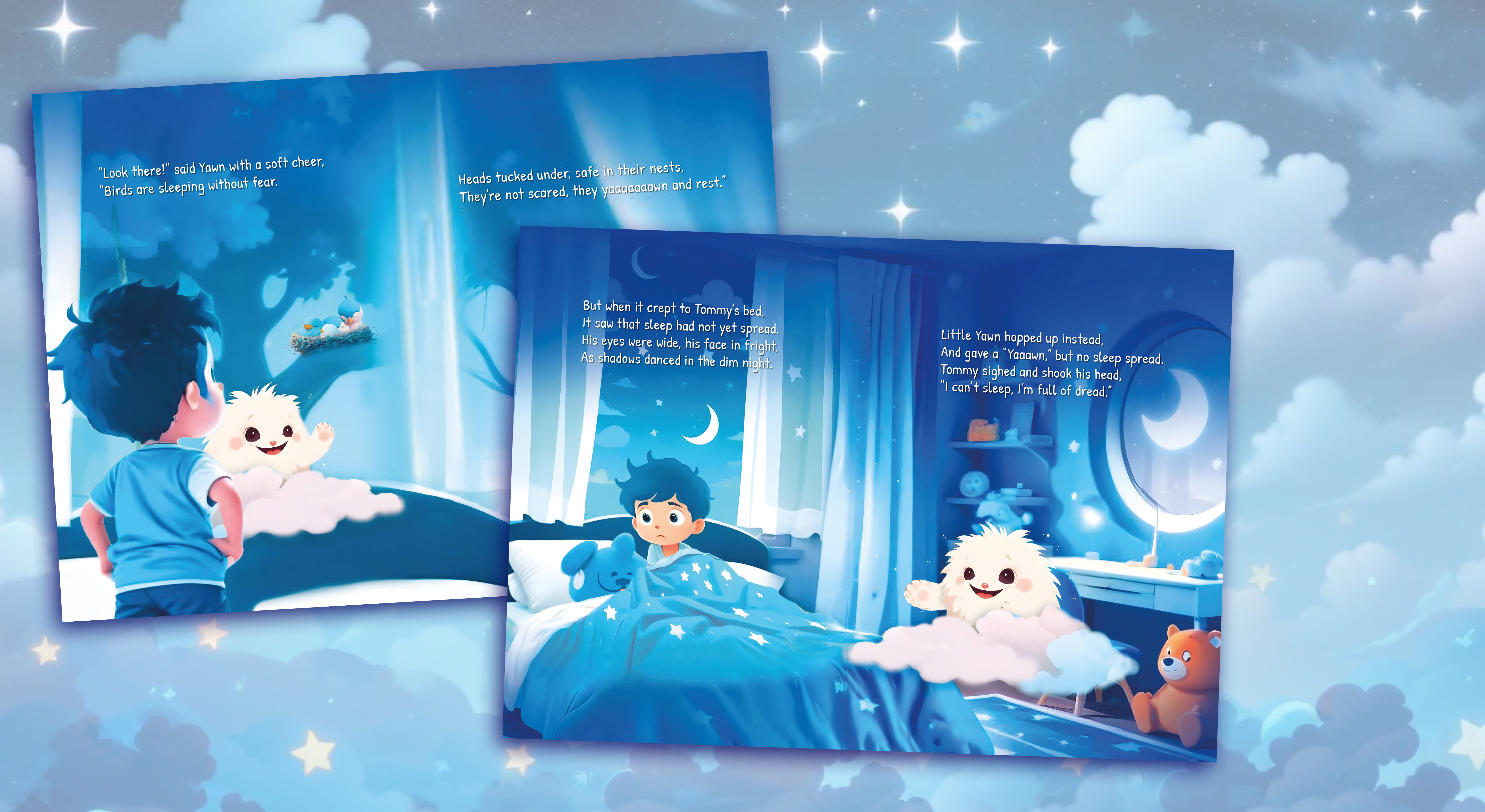 Little Yawn Book2 Book Pages