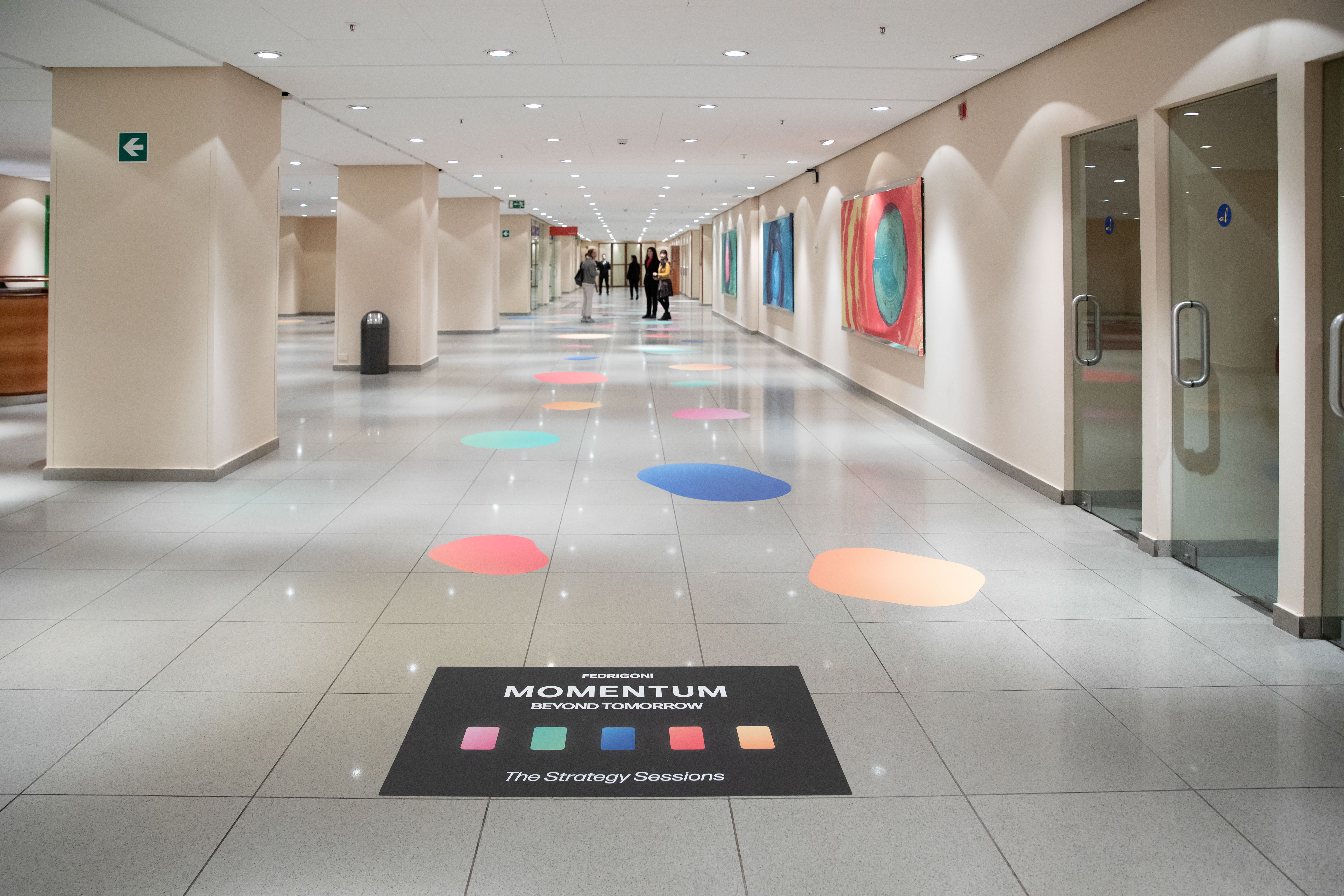 Horizontal Signeage Fedrigoni Momentum Event