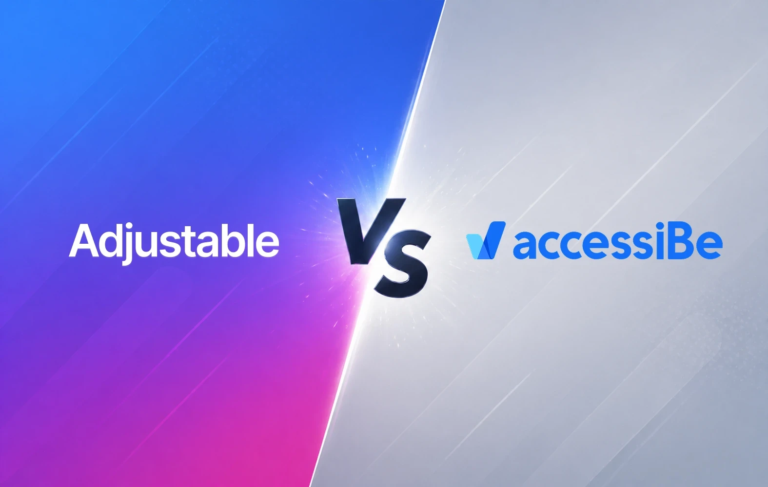 Adjustable vs accessiBe
