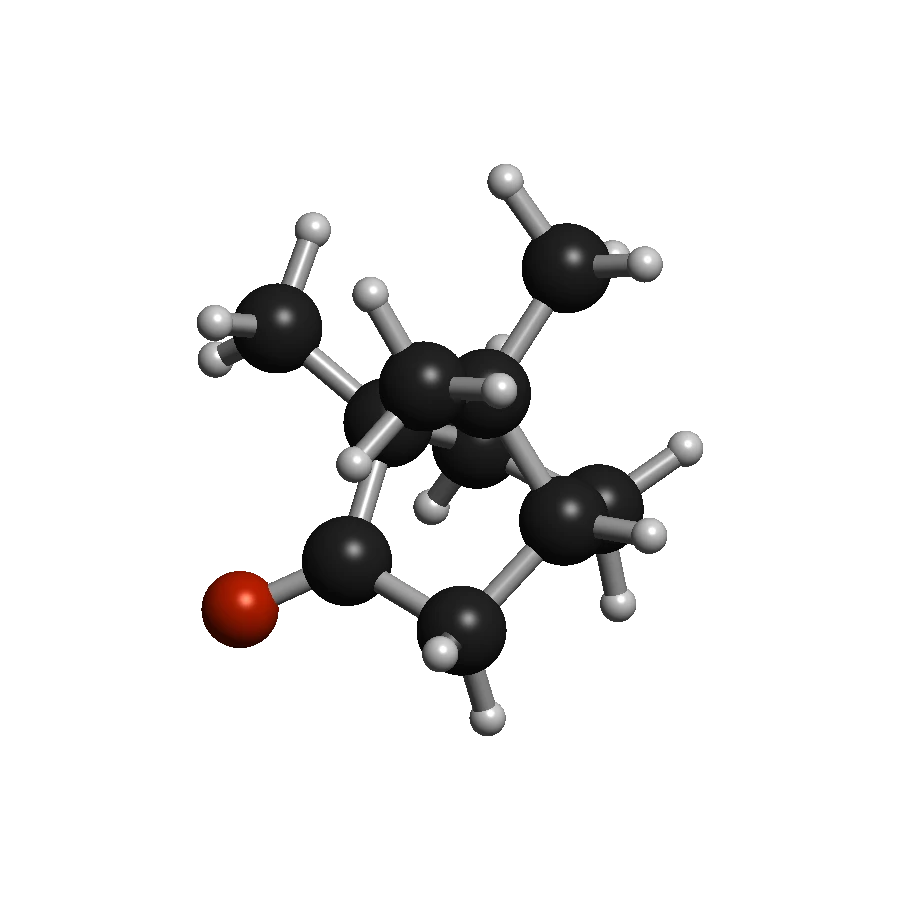 Camphor molecular structure