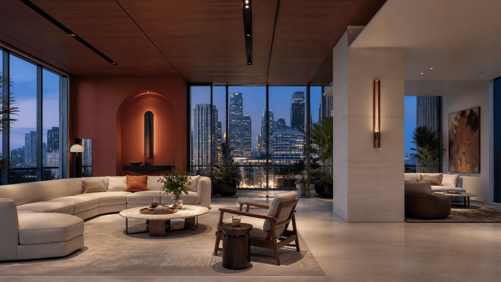 Interior view of Skyline Terrace Residence