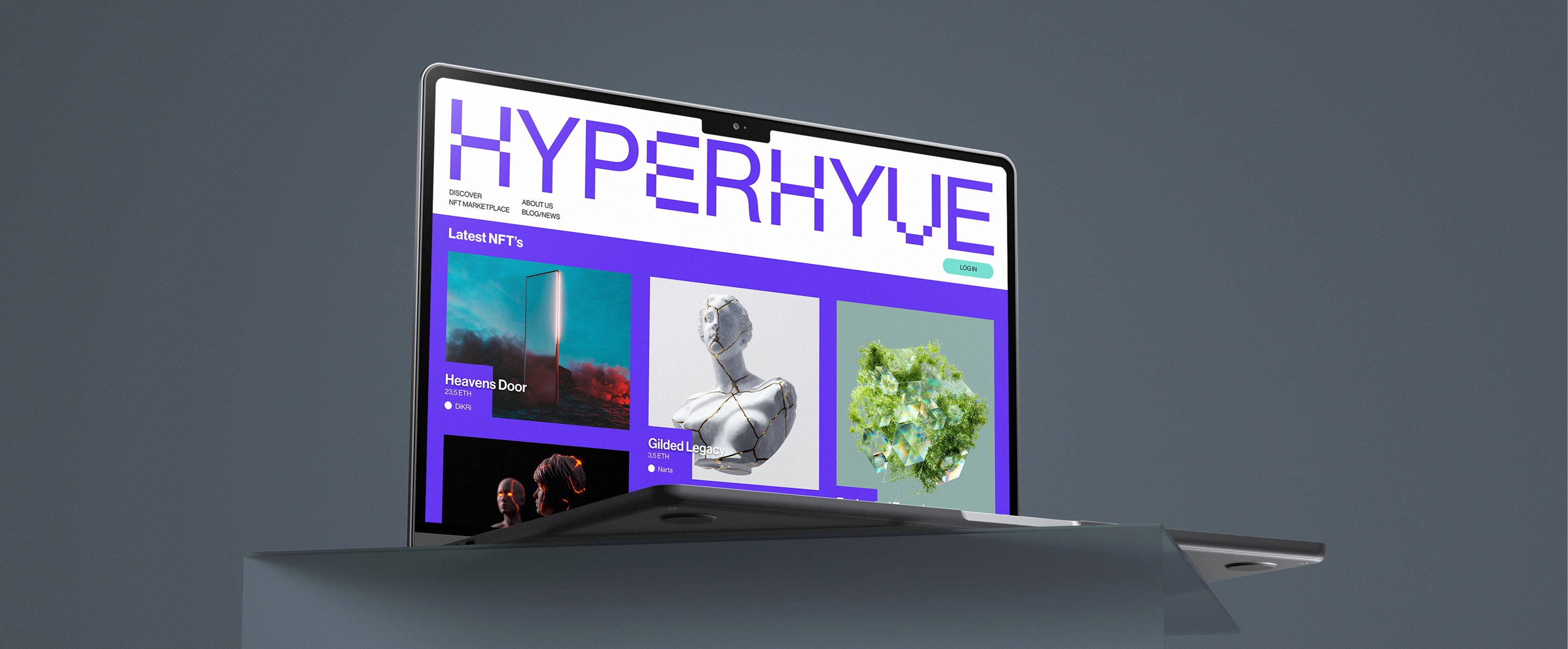 Webdesign Hyperhyve by Typefool