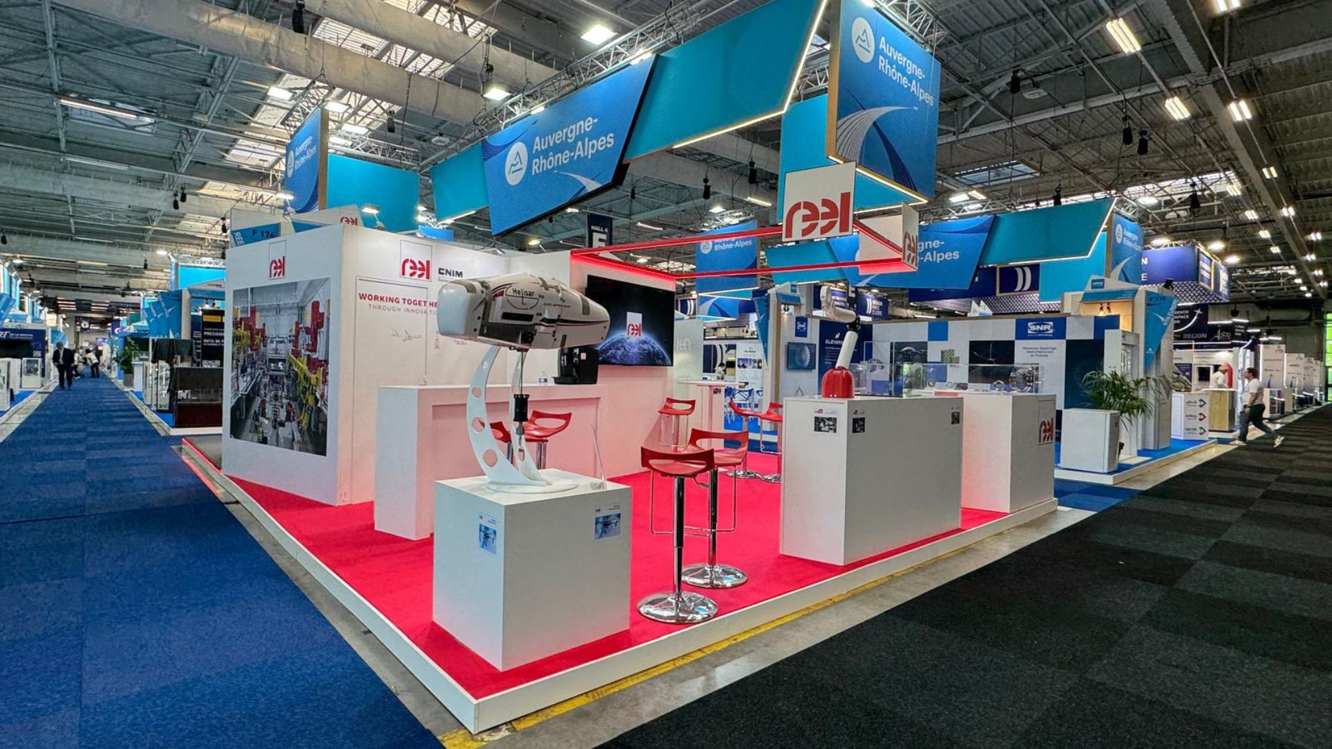 stand reel au siae par expace