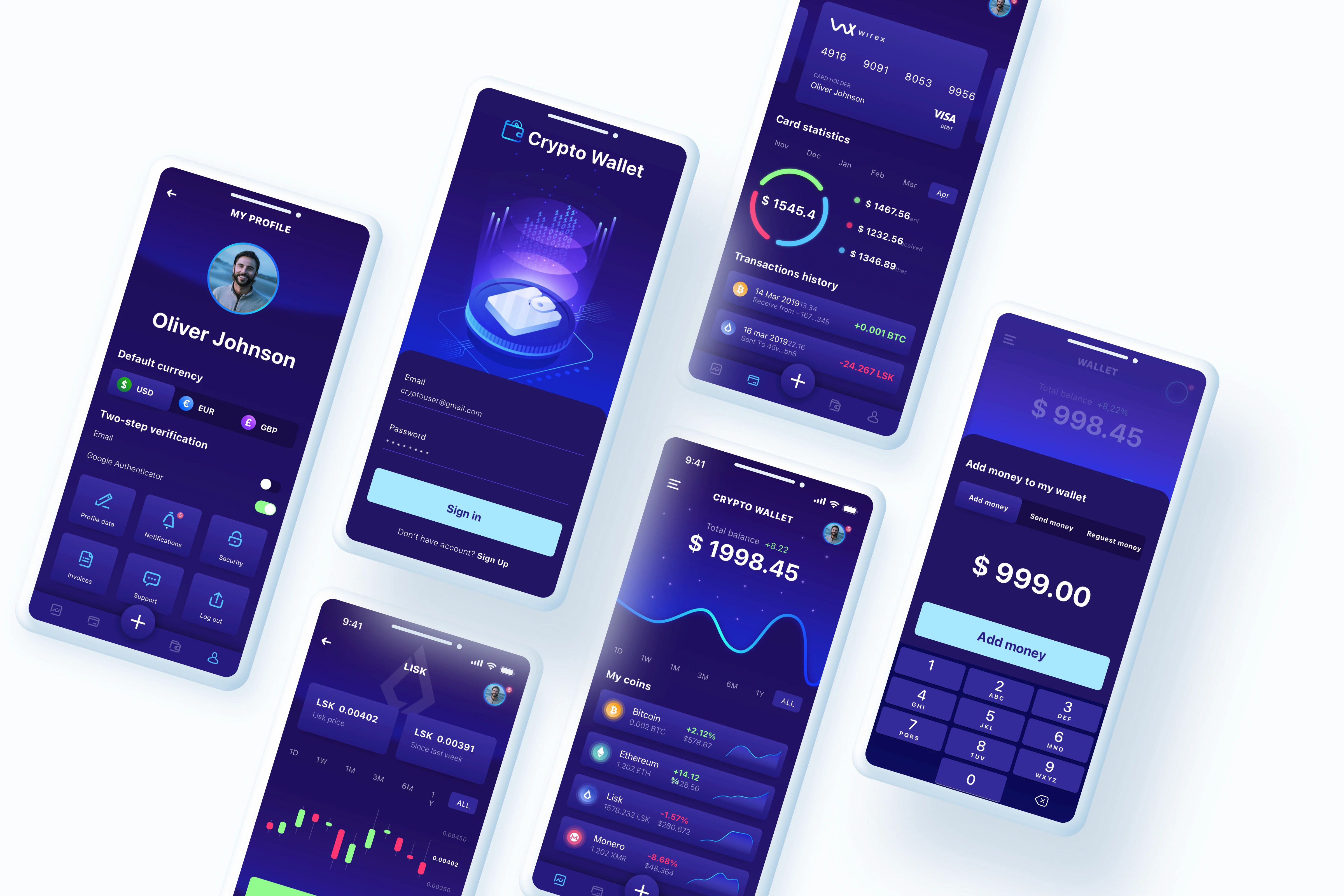 Crpyto Wallet Markup