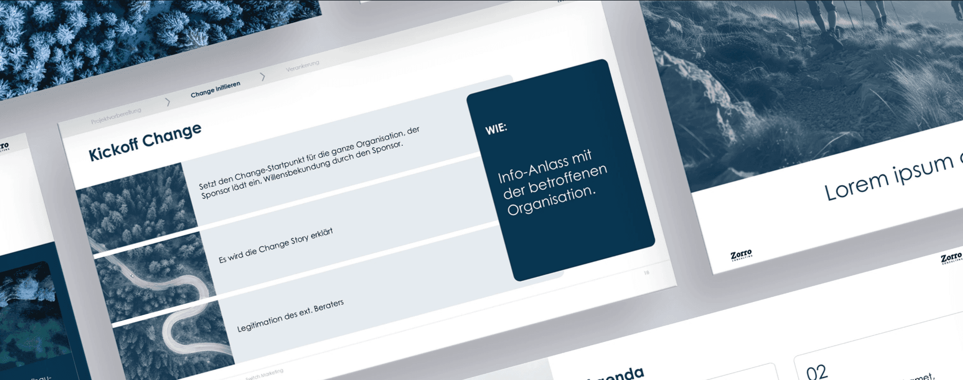 Pitch Experts Präsentationsagentur usecase: Zorro Consulting