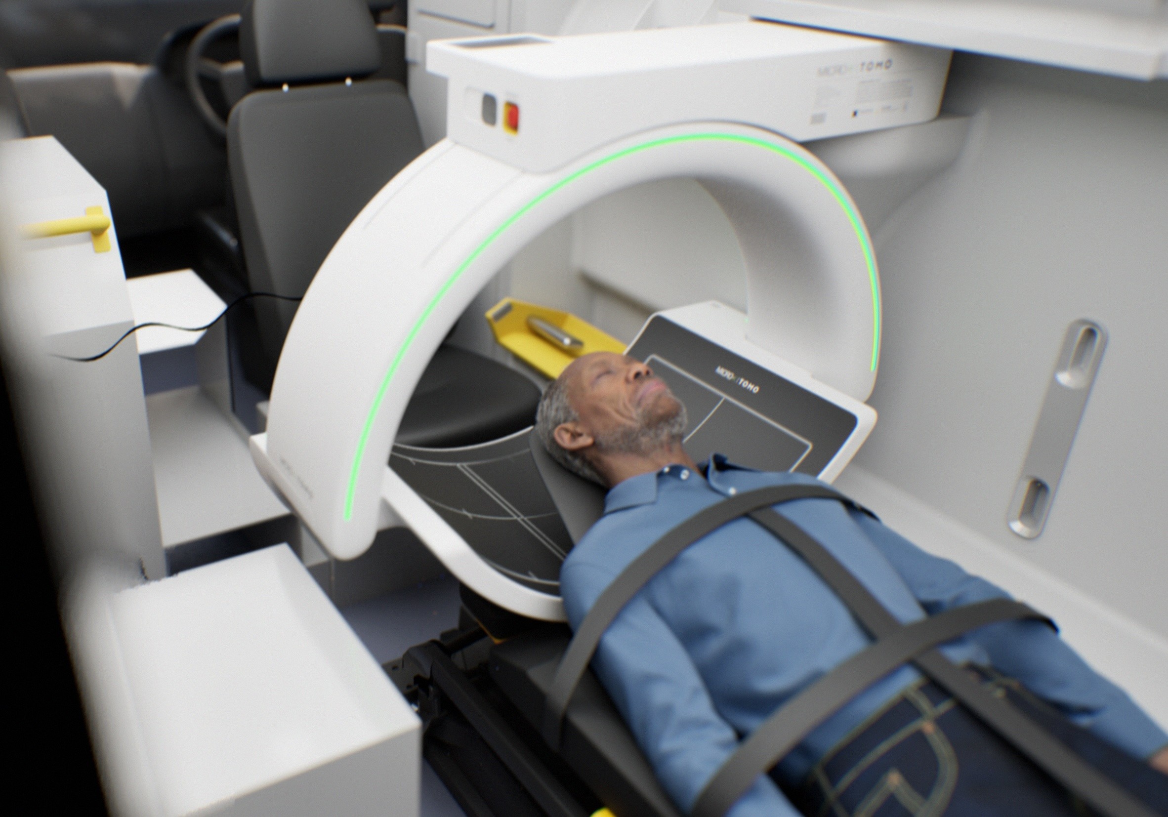Patient in Head CT