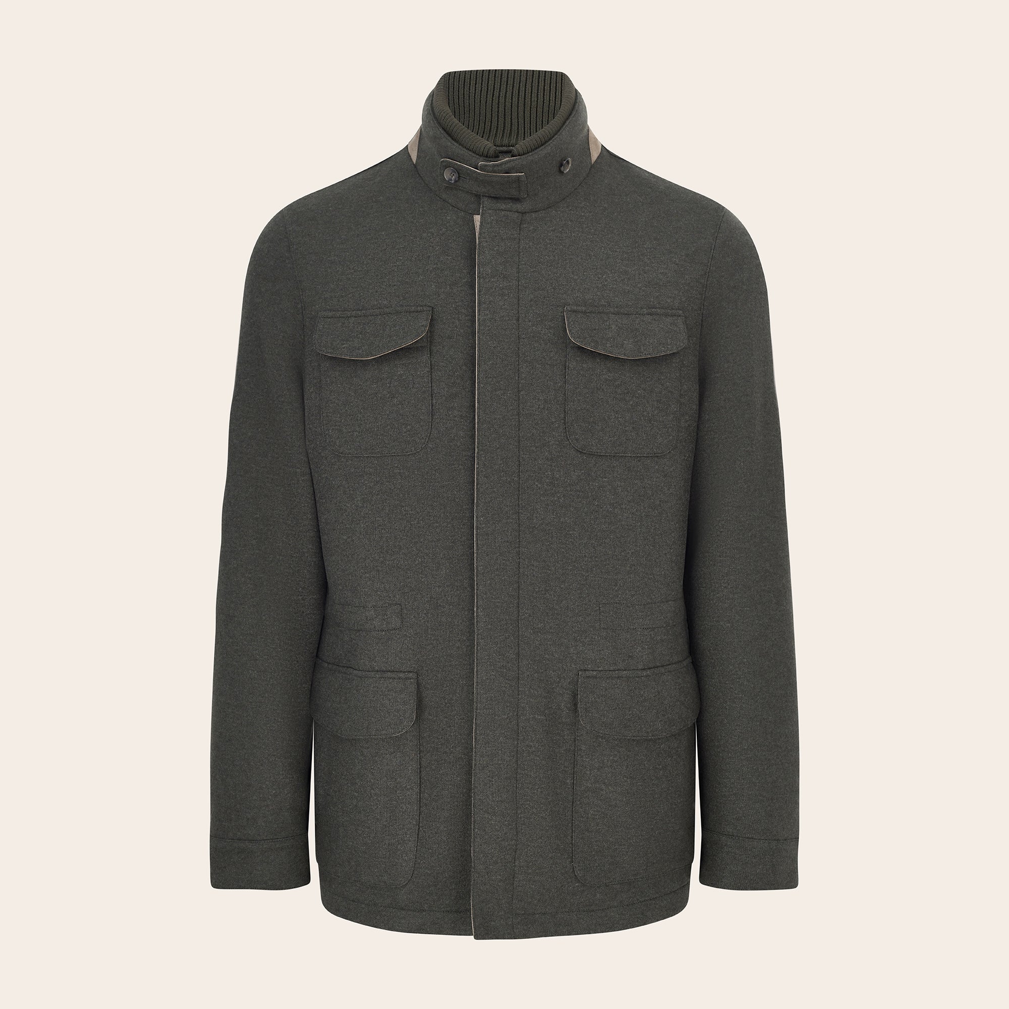 Cashmere Field Jacket - Mandelli UK