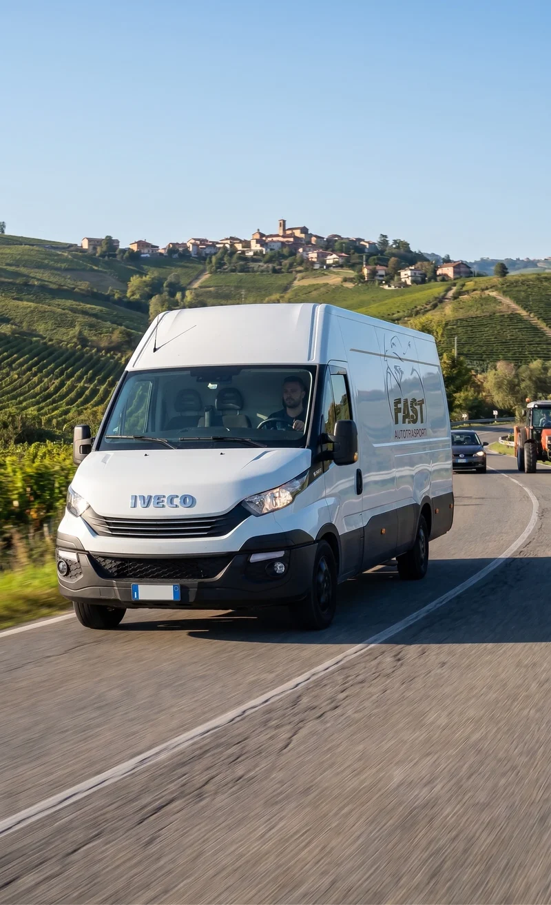 Furgone FAST per trasporto moto a Cuneo