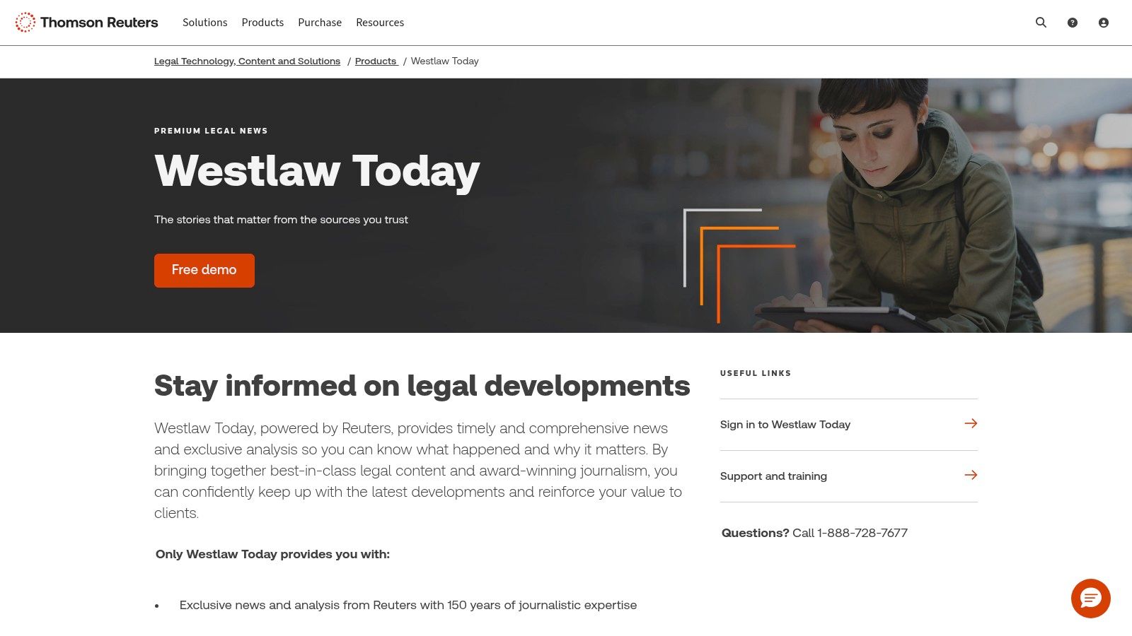 Westlaw Today (Thomson Reuters) — powered by Reuters Legal