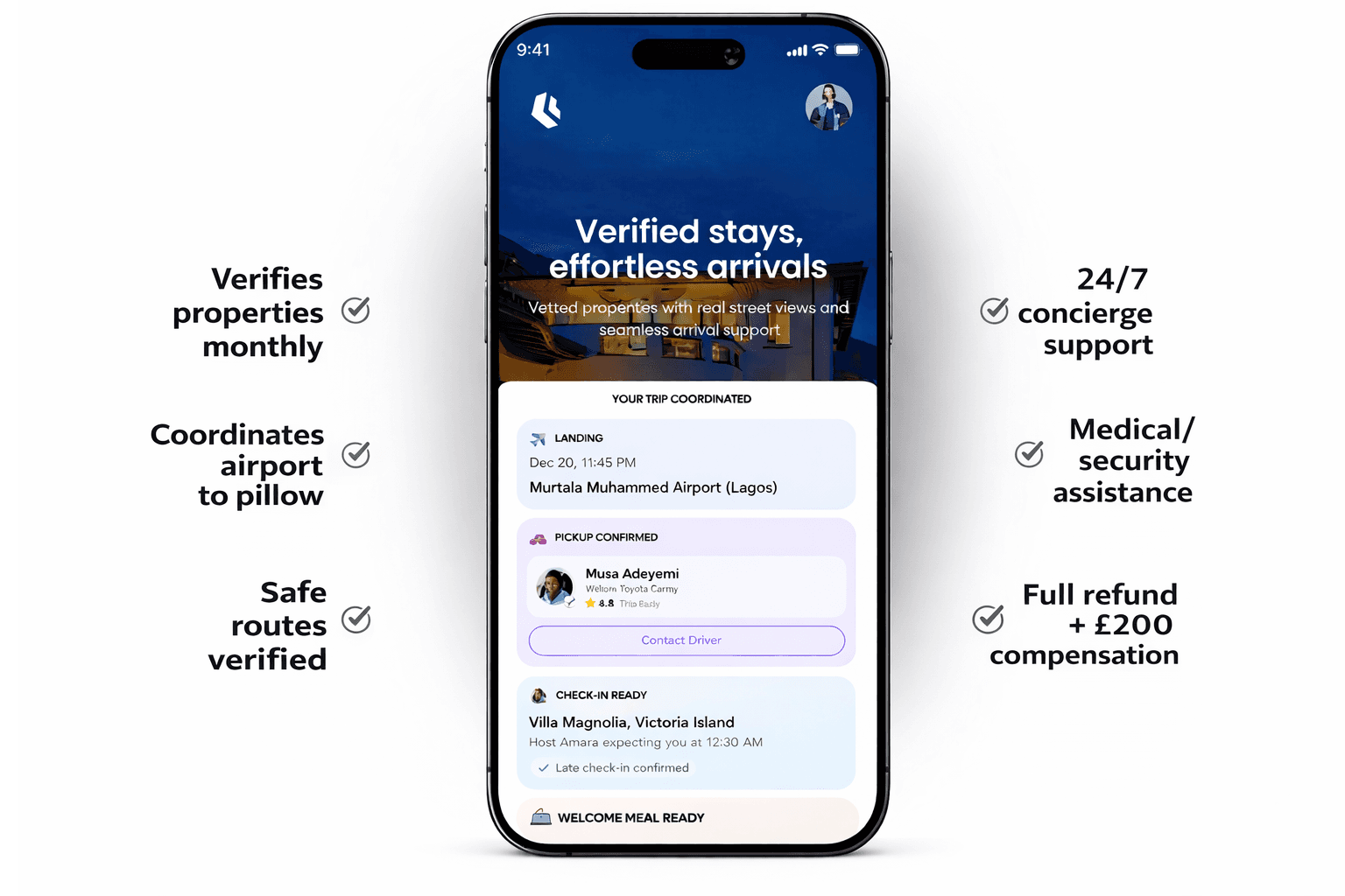 Bliss mobile app mockup