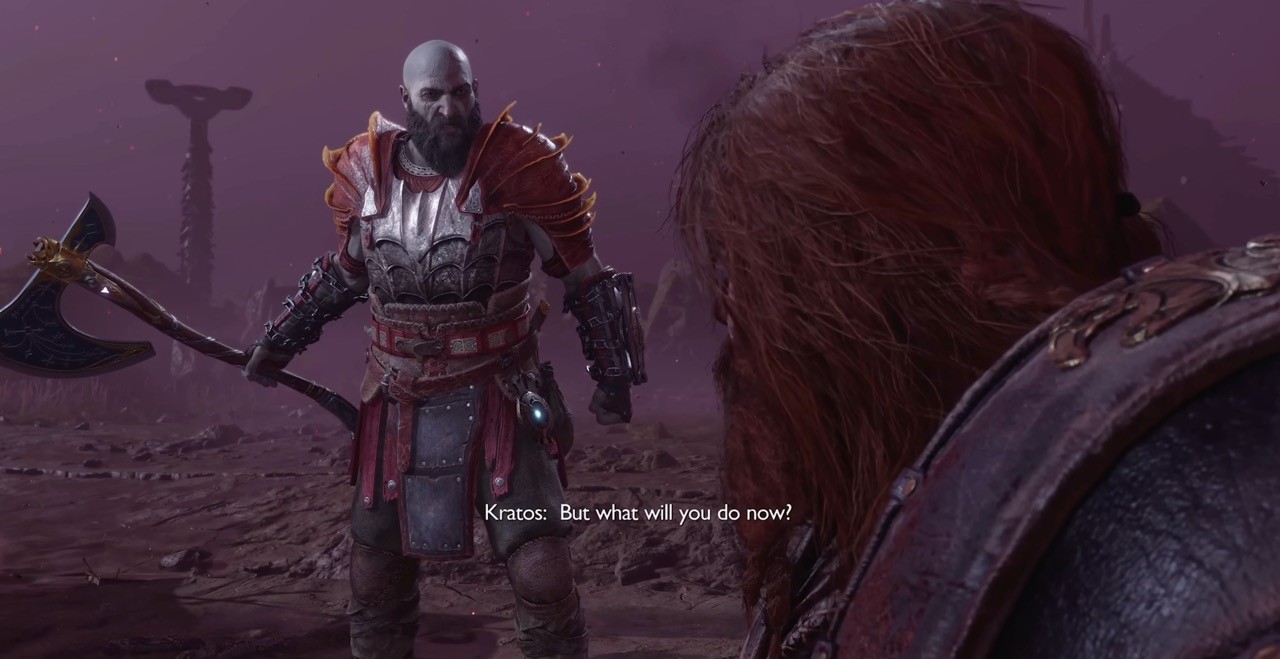 Kratos vs Thor, God of War: Ragnarok