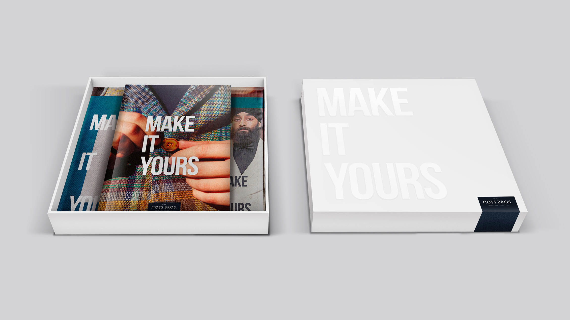 Moss brand book design by UK designer Dan Bailey