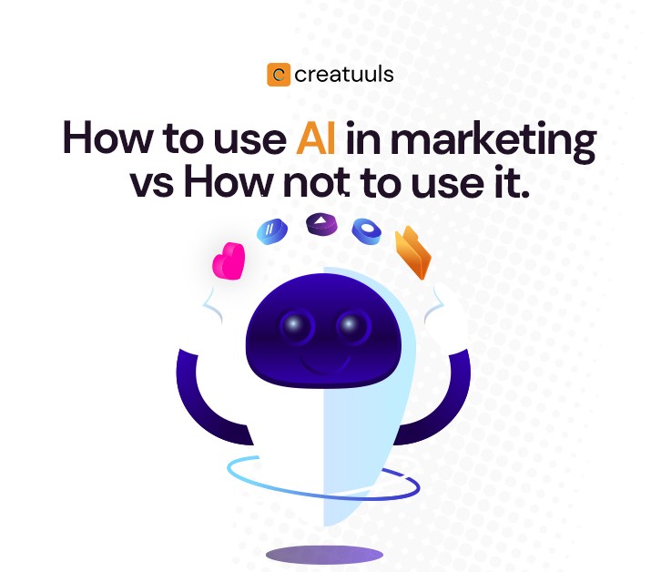 How to use AI in marketing vs How not to use it.