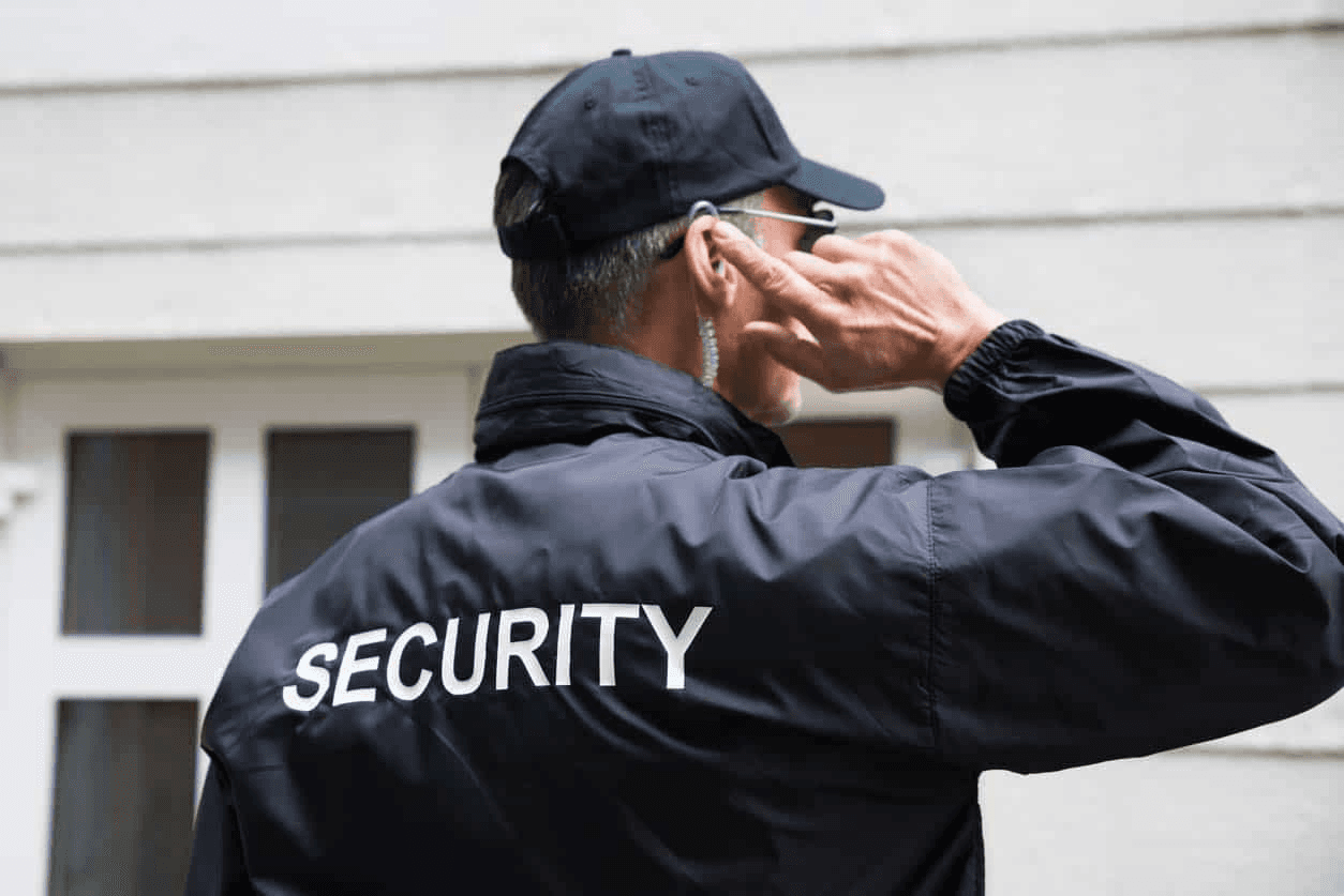 Image of a security guard