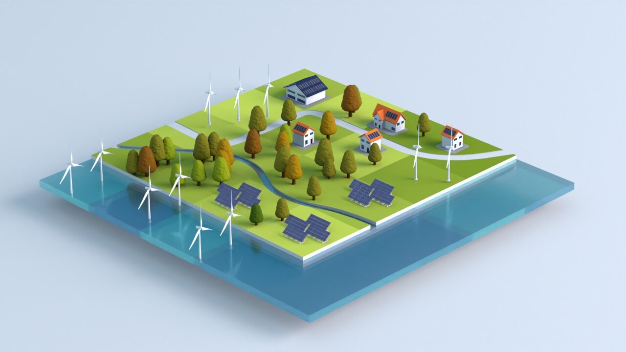 Sustainable City Isometrics