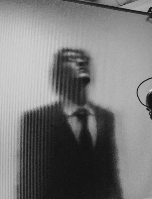 Reilin filming a subject