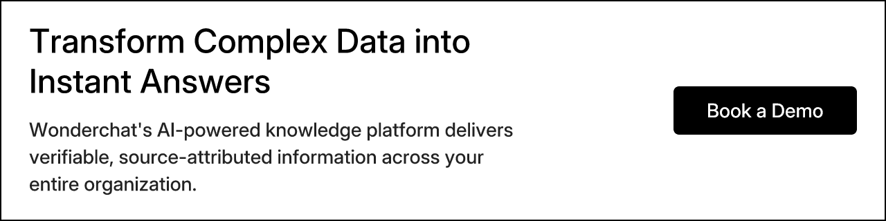 Transform Complex Data into Instant Answers