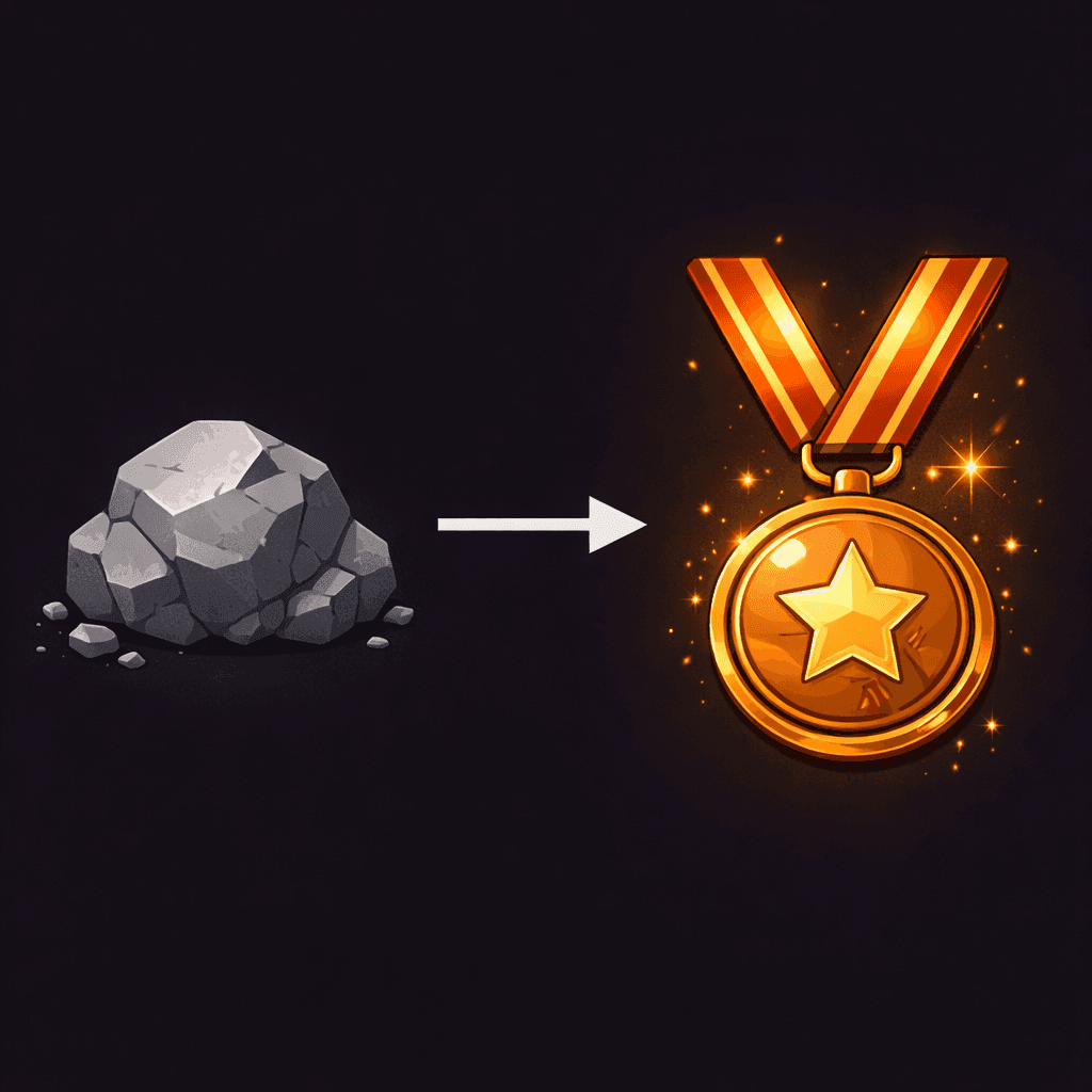 Two speech bubbles on a dark background.