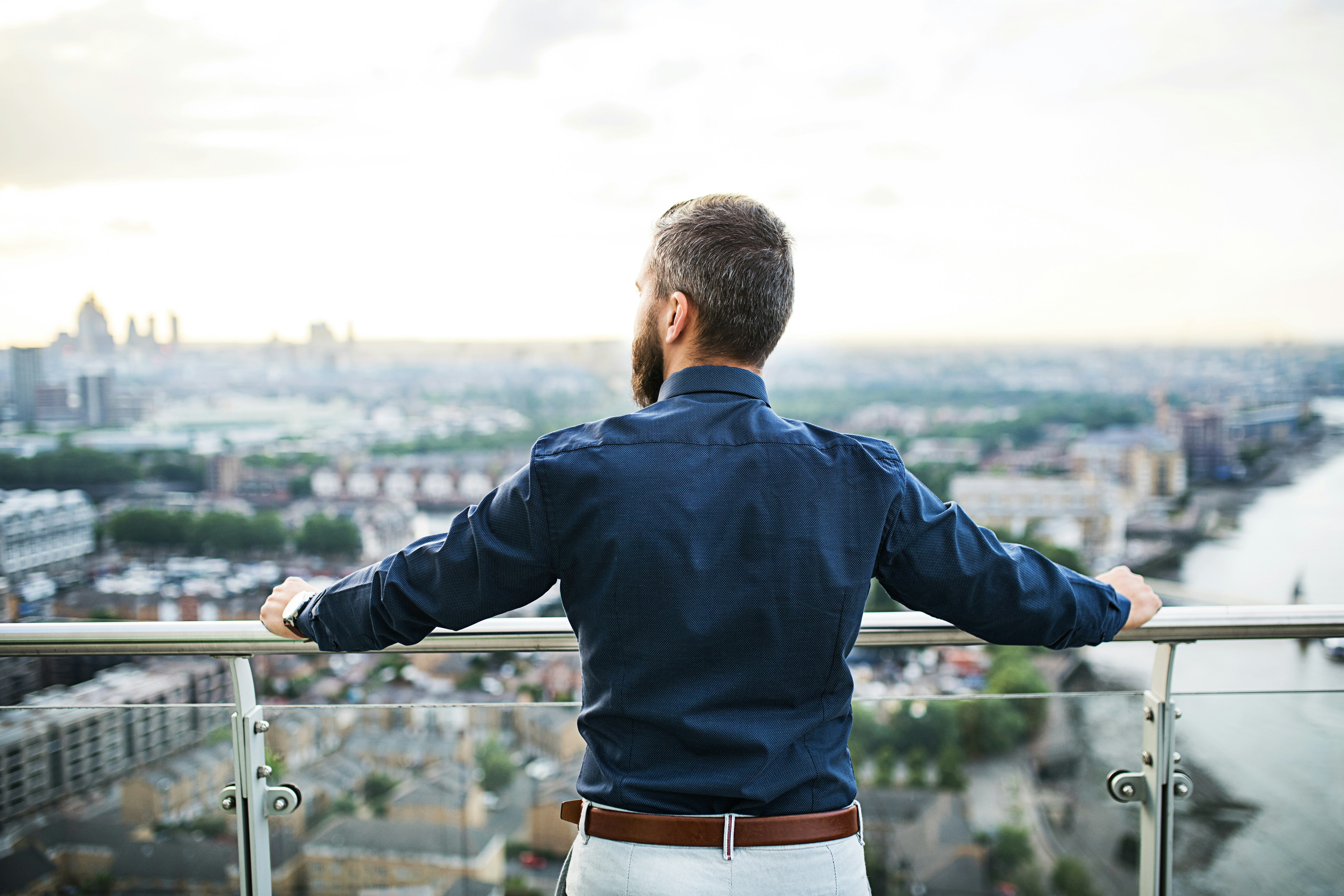 Man Contemplating