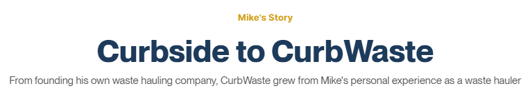 Marketing Spotlight: CurbWaste Marketing Strategy Brand Promise Analysis