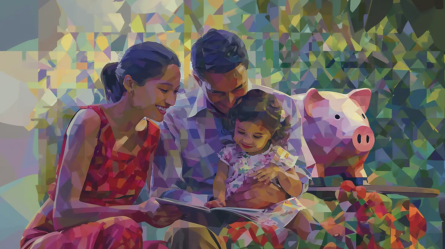 Indian parents planning their daughter’s future savings under Sukanya Samriddhi Yojana