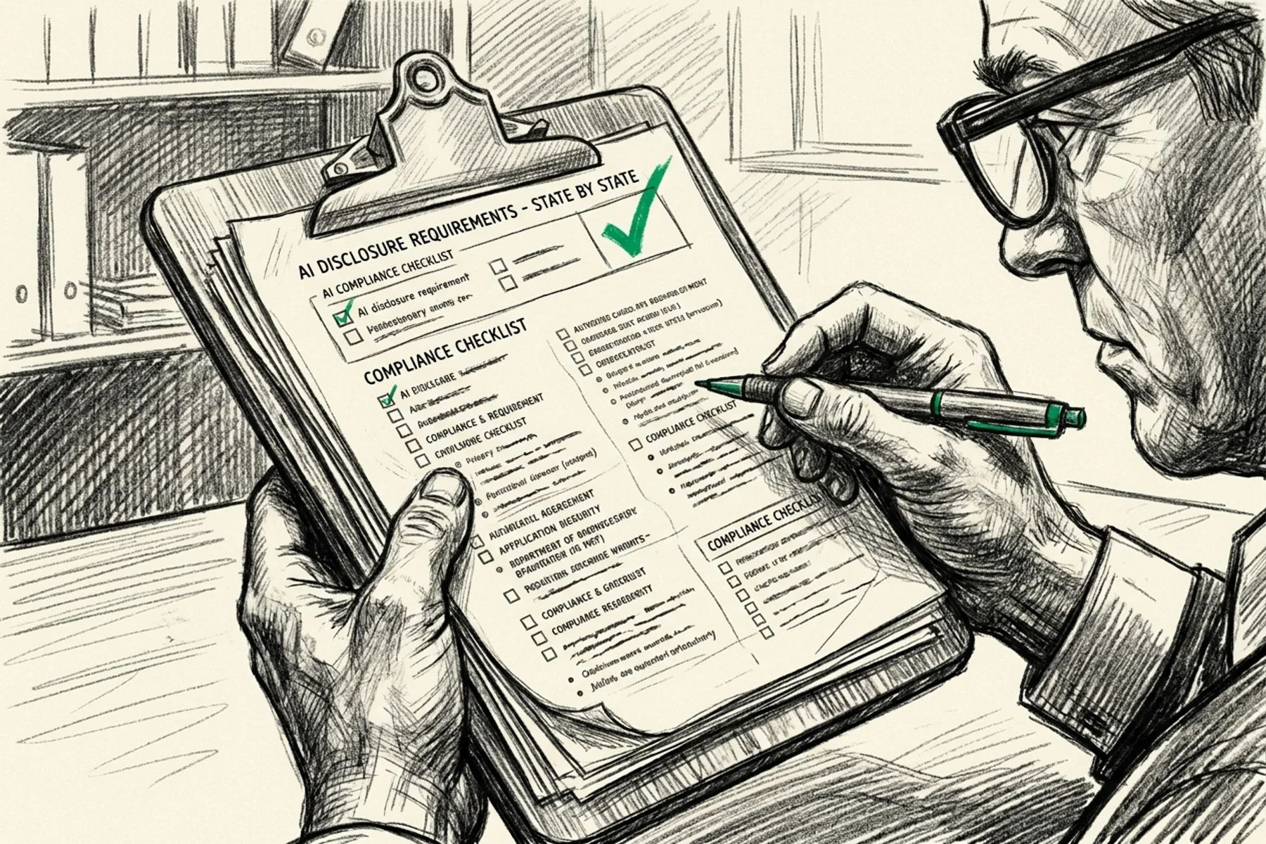 AI Disclosure Laws for Home Services: State-by-State Compliance 2026 | Blog Thumbnail | Tradesly AI Insights