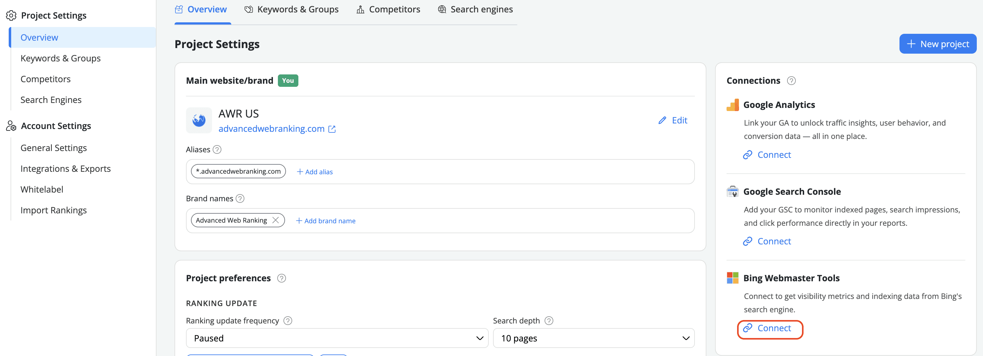 how-to-sync-an-awr-project-with-bing-webmaster-tools