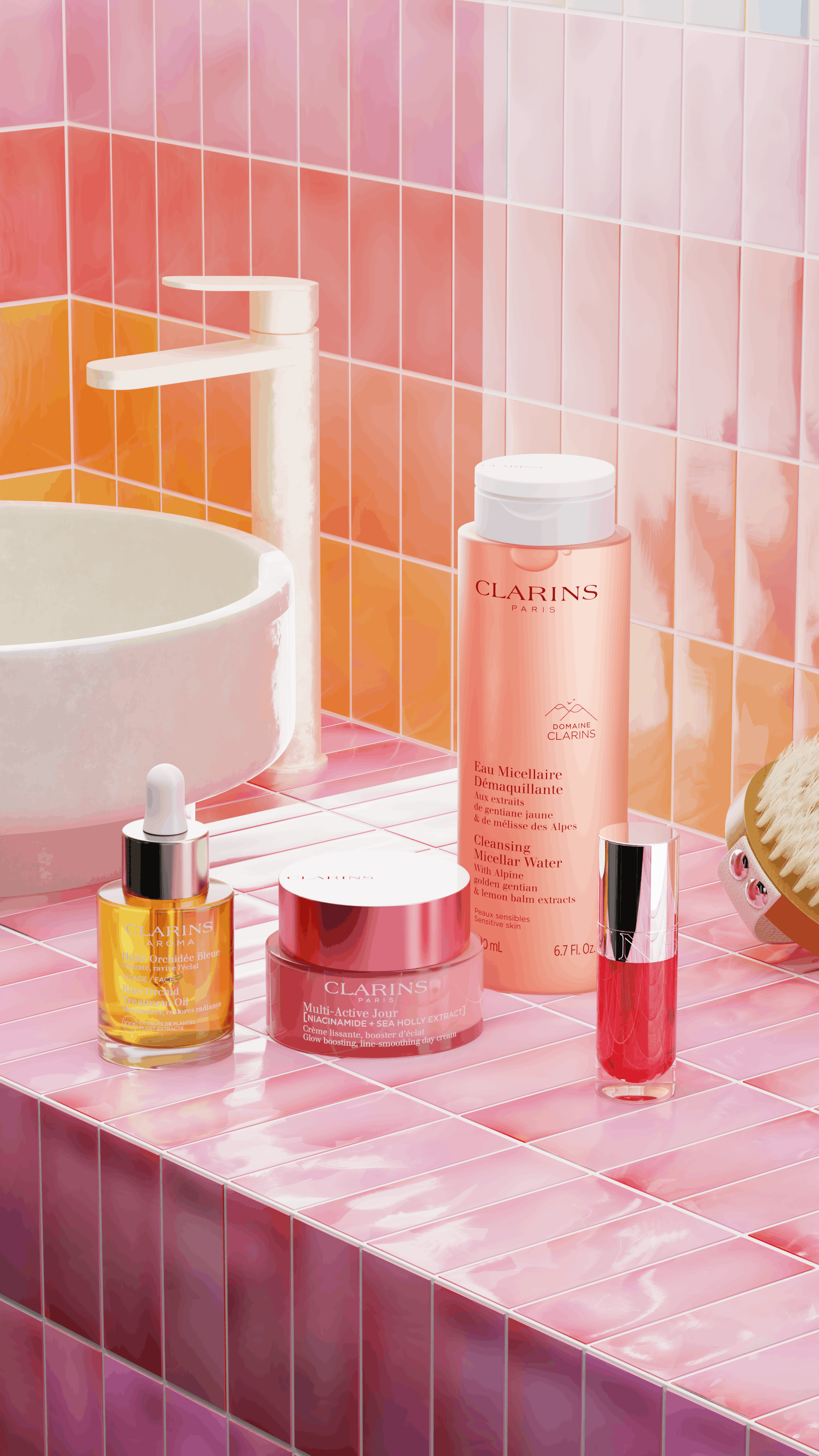 Clarins Products Digital Twins
