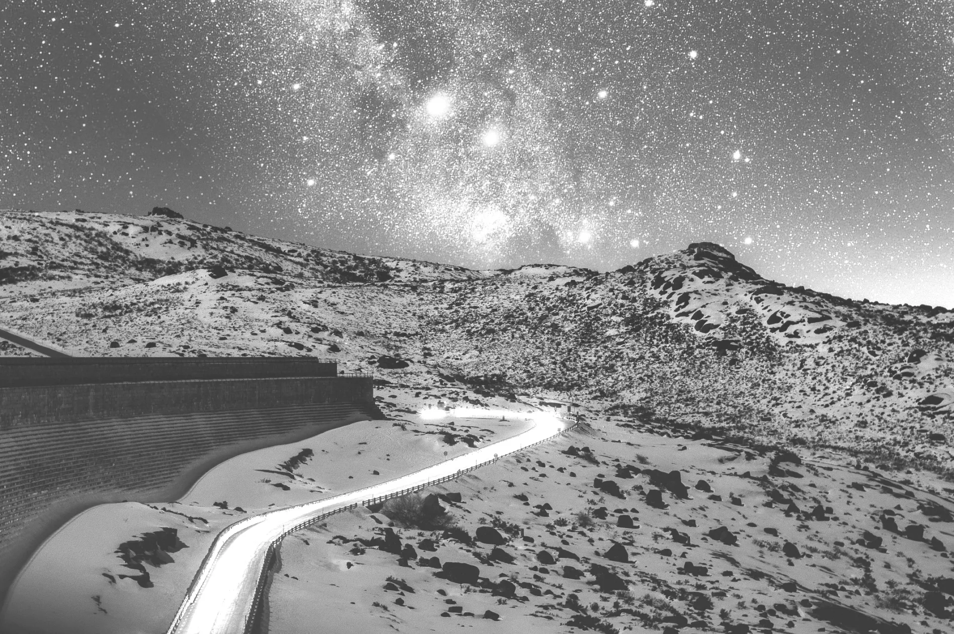 timelapse photo of road during nighttime