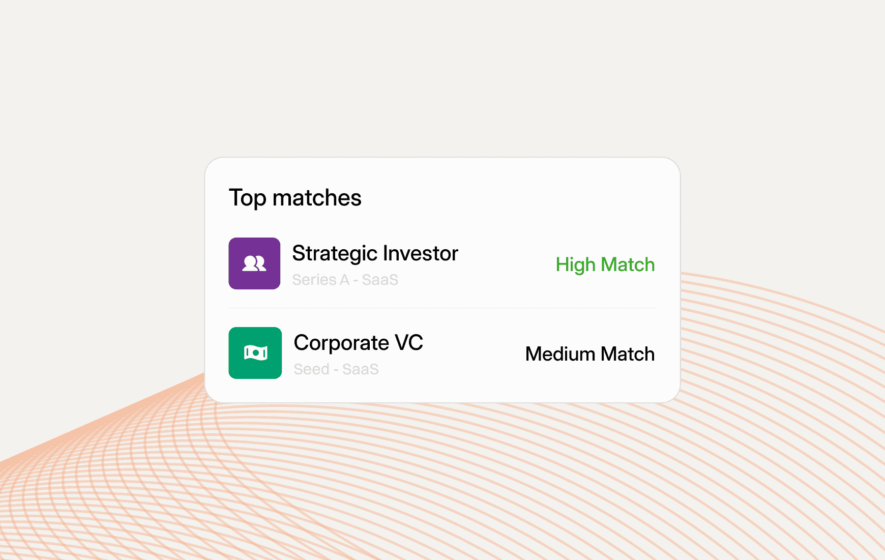 HighPath top matches list
