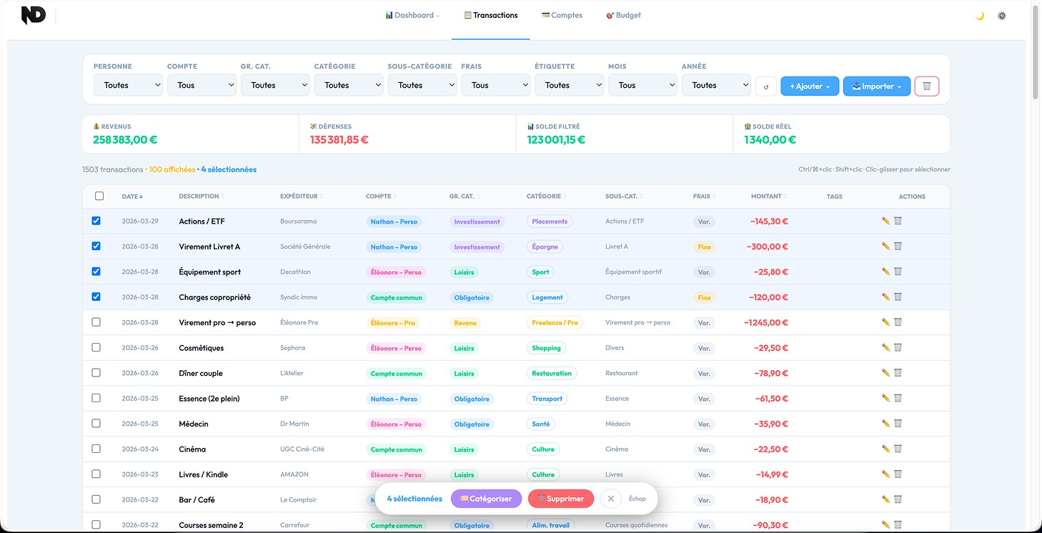 Interface de bureau Seren 🎨