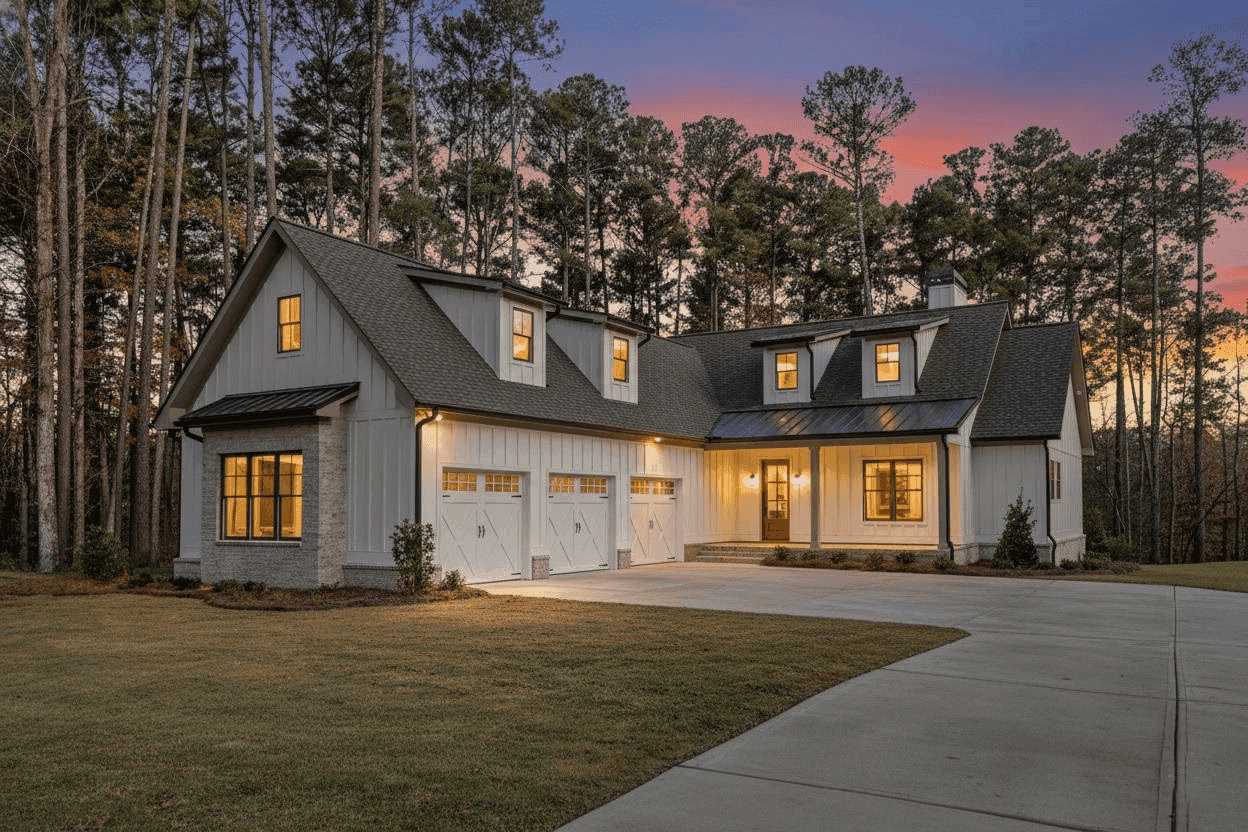 3 bedroom, 2.5 bathroom custom home in GA,TN,NC, and SC