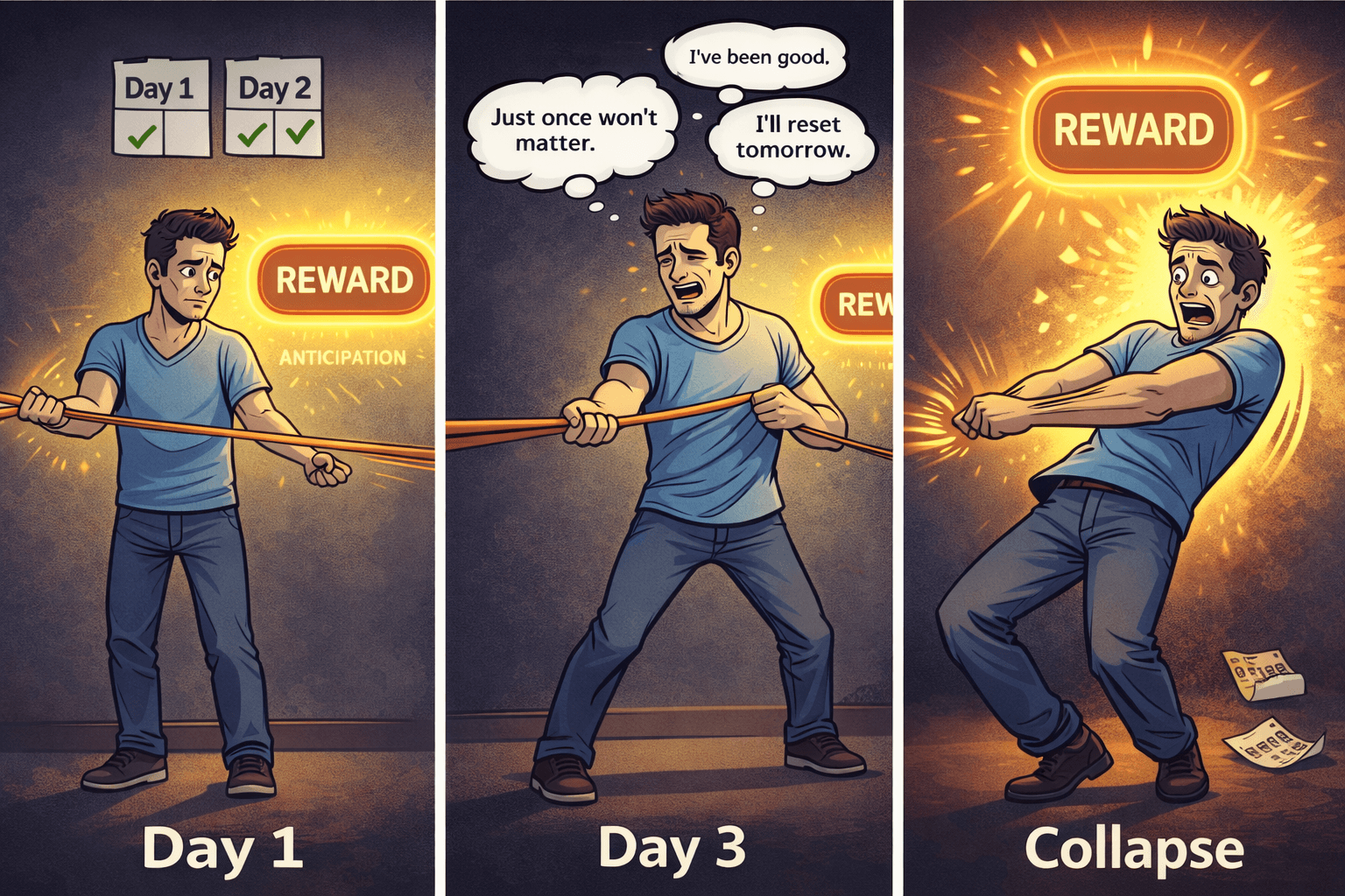 why streaks almost always collapse