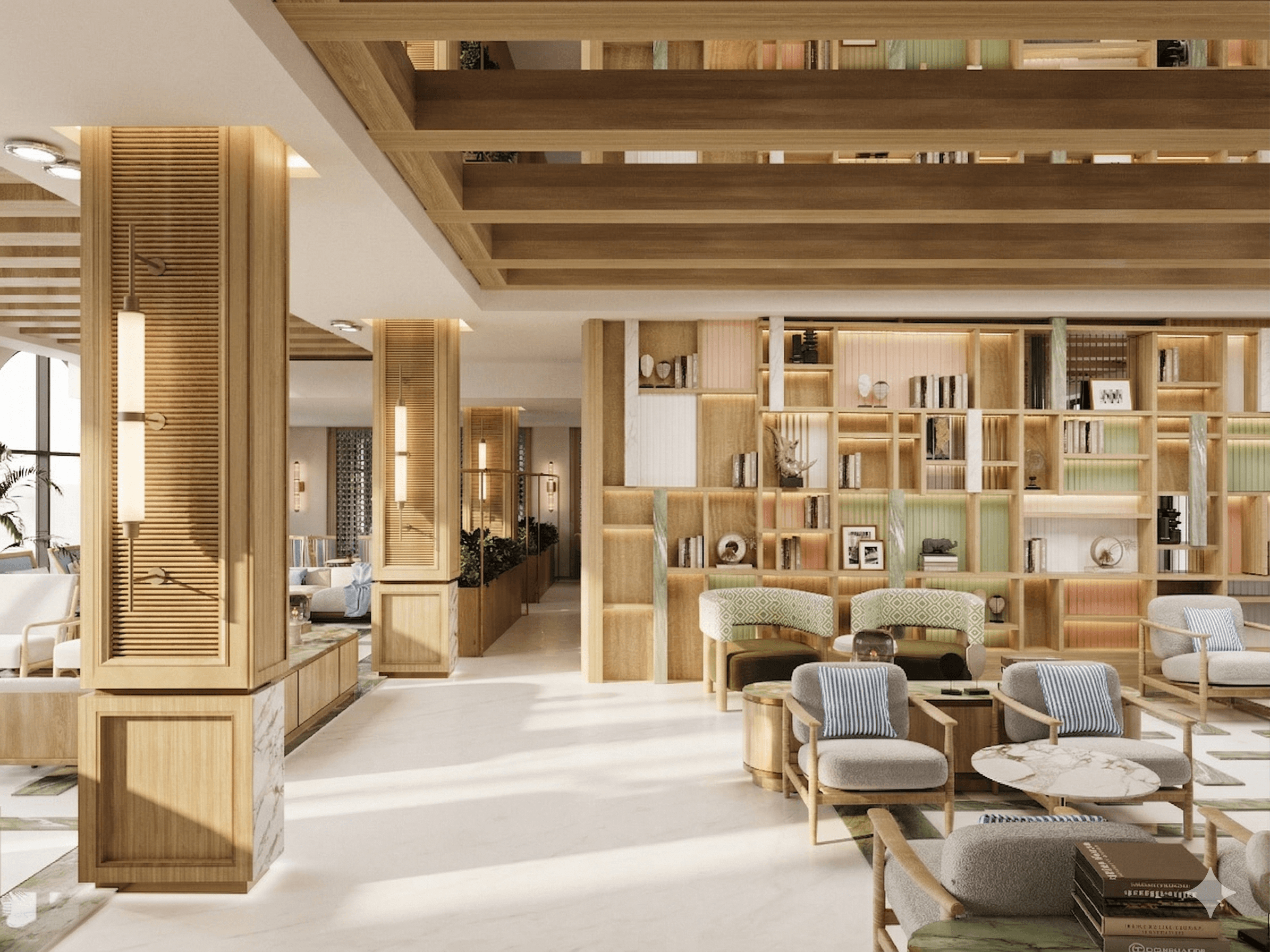 Image of a modern interior design space.