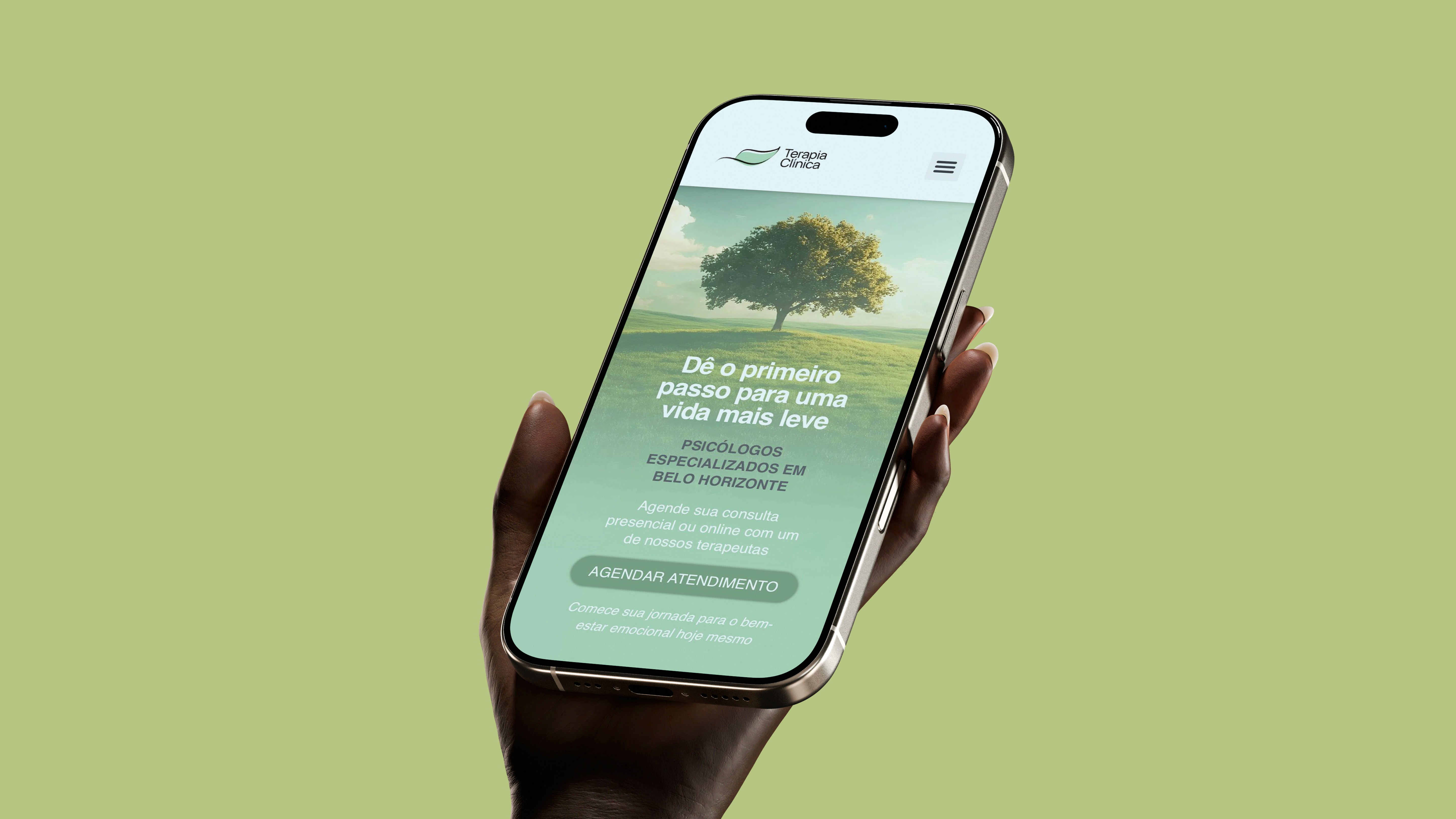iPhone Mockup represent a screenshot of this App
