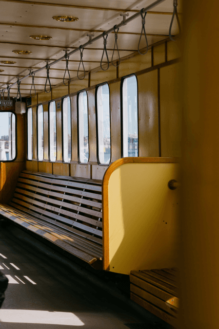 inside Djursland ferry in stockholm