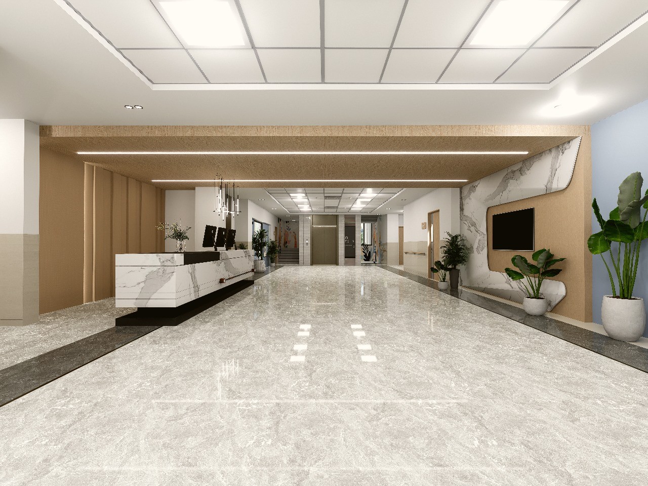 Hospital Lobby Chohan Hospital