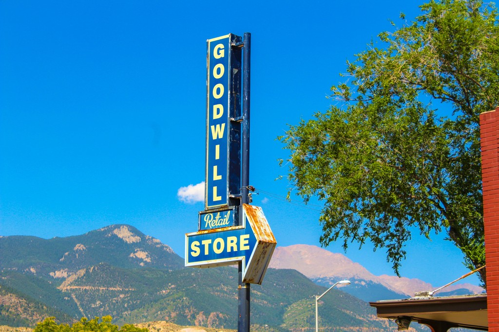 Goodwill Store sign