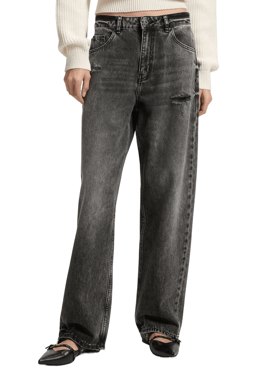 Relaxed-fit T-shirt in mercerized cotton